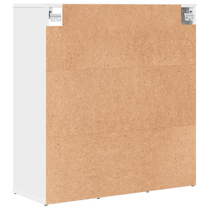 vidaXL Shoe Cabinet 77.5 x 30 x 83.5 cm Engineered Wood White