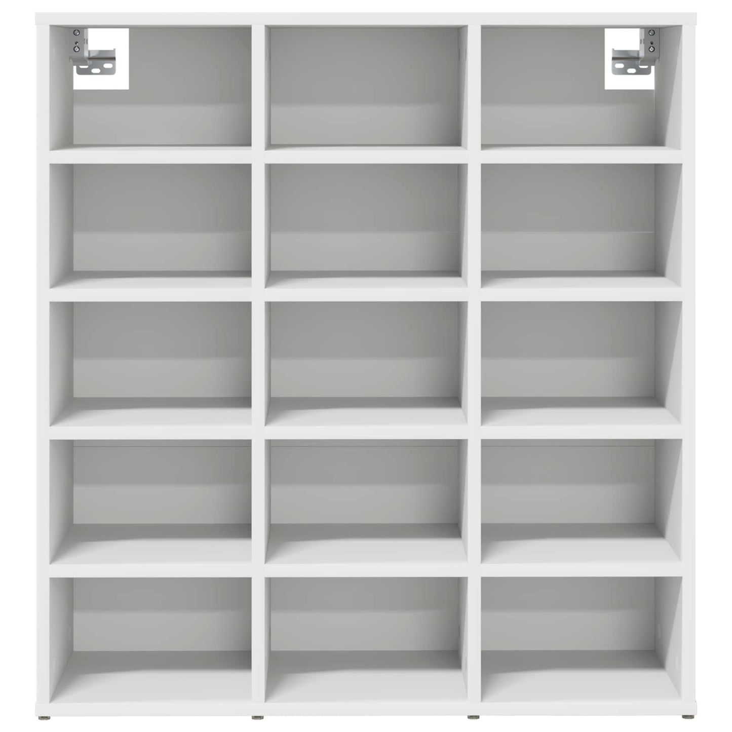 vidaXL Shoe Cabinet 77.5 x 30 x 83.5 cm Engineered Wood White