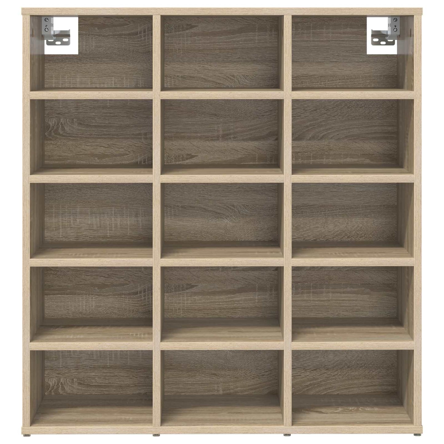 vidaXL Shoe Cabinet 77.5 x 30 x 83.5 cm Engineered Wood Sonoma Oak