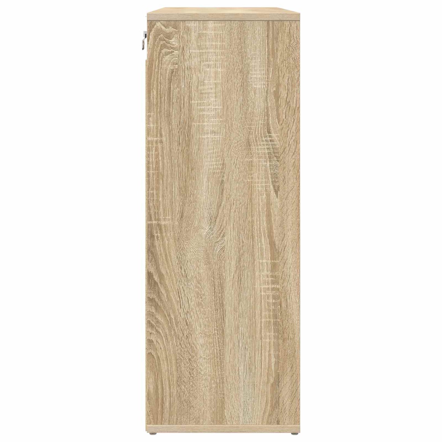 vidaXL Shoe Cabinet 77.5 x 30 x 83.5 cm Engineered Wood Sonoma Oak