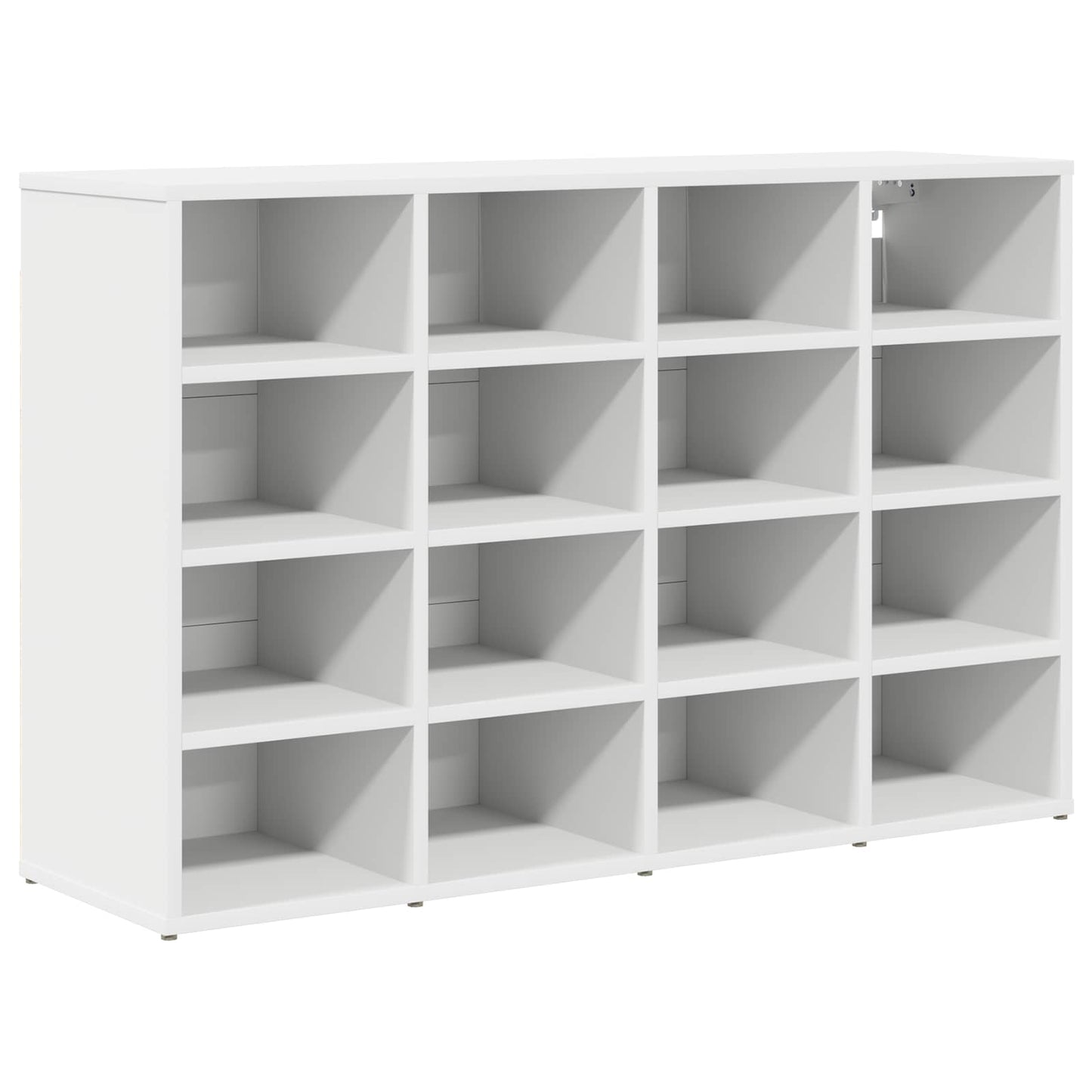 vidaXL Shoe Cabinet 103 x 30 x 67 cm Engineered Wood White