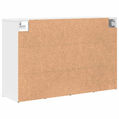 vidaXL Shoe Cabinet 103 x 30 x 67 cm Engineered Wood White