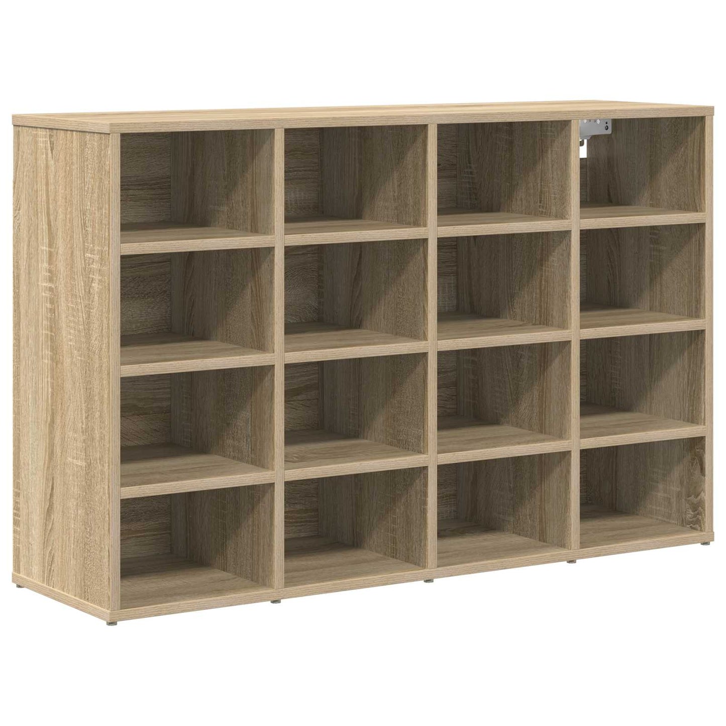 vidaXL Shoe Cabinet 103 x 30 x 67 cm Engineered Wood Sonoma Oak