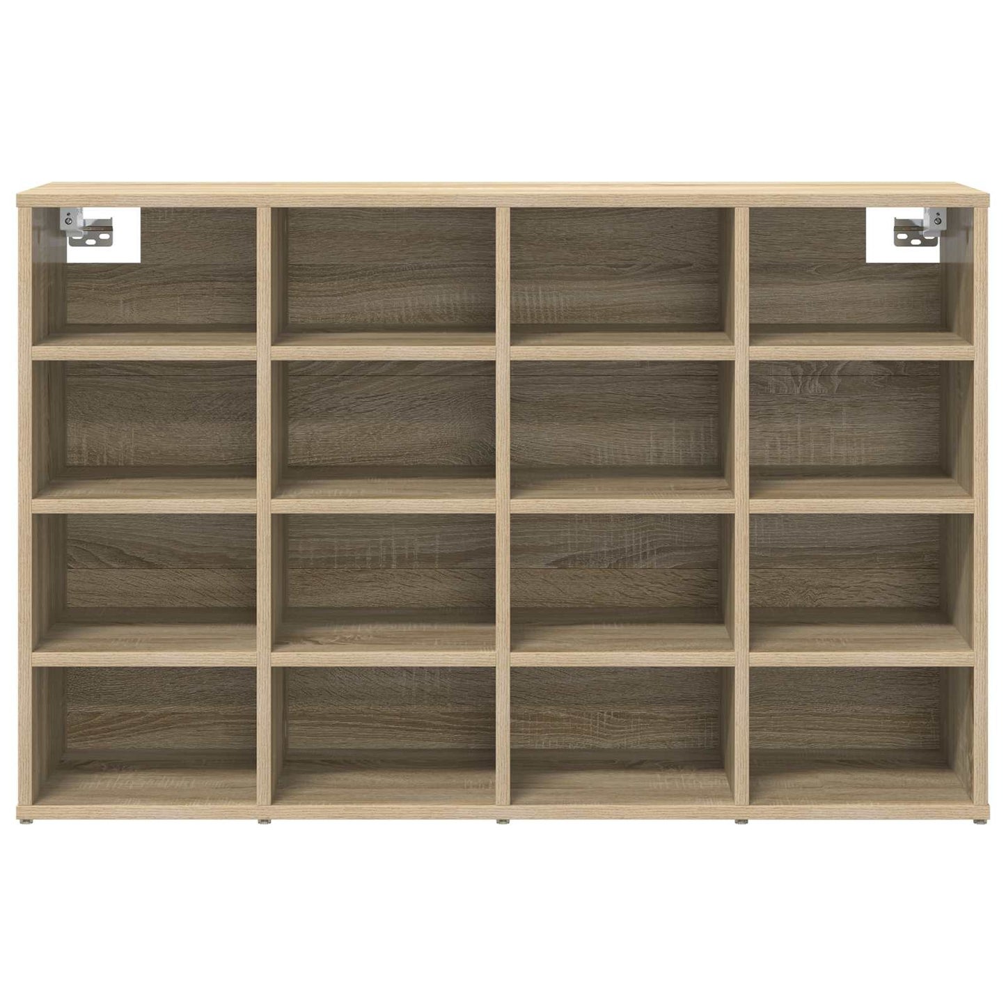 vidaXL Shoe Cabinet 103 x 30 x 67 cm Engineered Wood Sonoma Oak