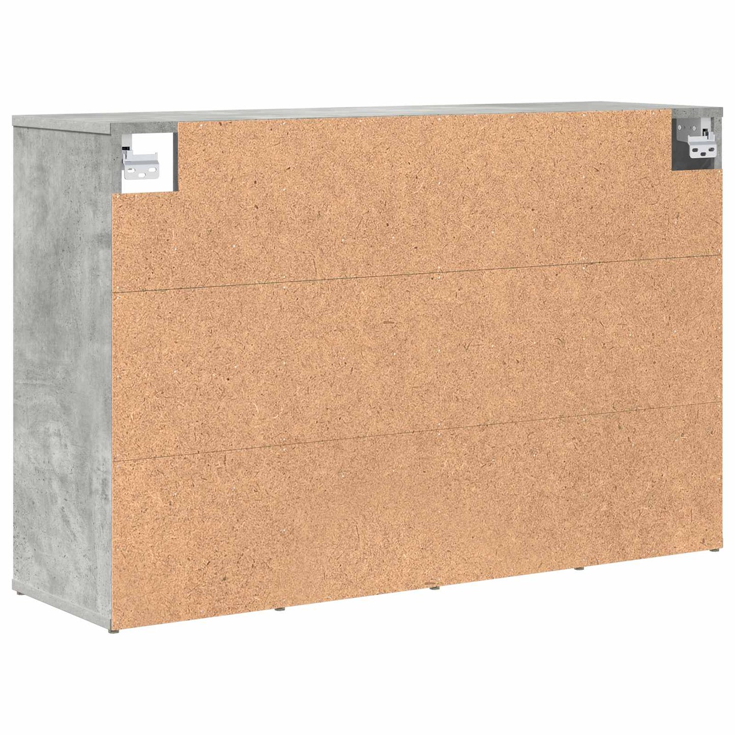 vidaXL Shoe Cabinet 103 x 30 x 67 cm Engineered Wood Concrete grey