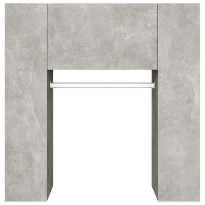 vidaXL Hallway Cabinet Concrete Grey 97.5x37x99 cm Engineered Wood