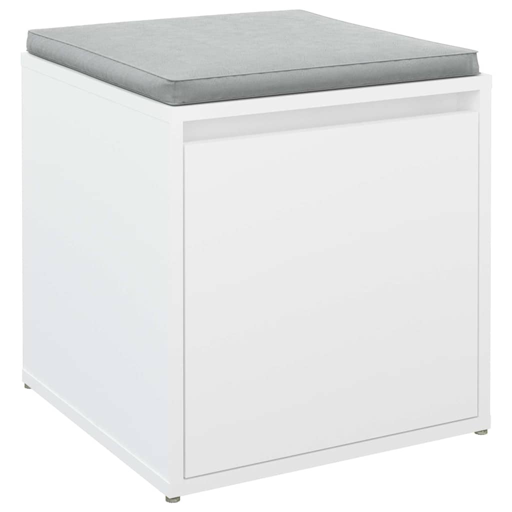 vidaXL Box Drawer White 40,5x40x40 cm Engineered Wood