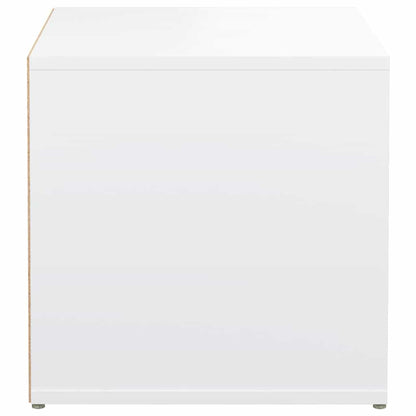 vidaXL Box Drawer White 40,5x40x40 cm Engineered Wood
