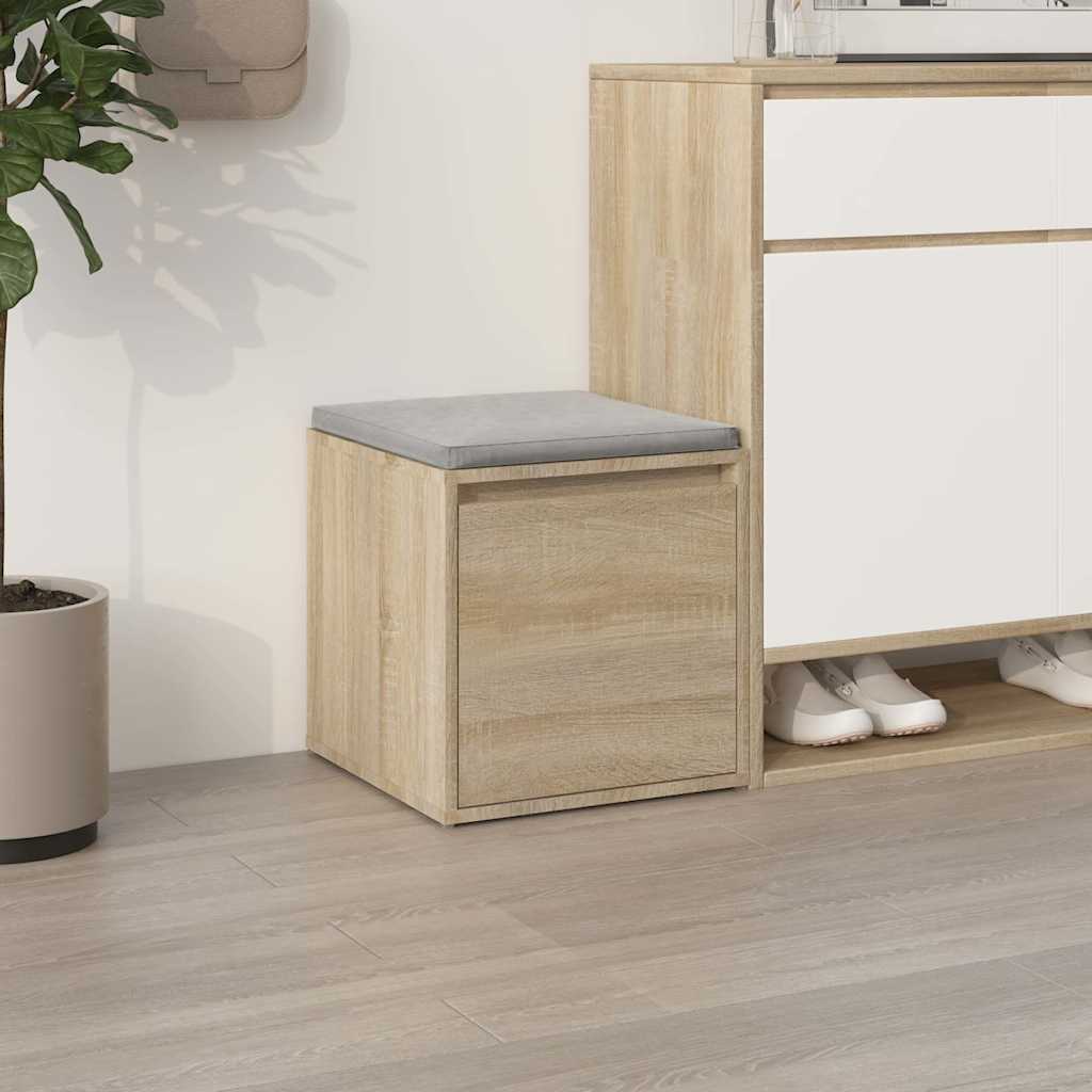 vidaXL Box Drawer Sonoma Oak 40,5x40x40 cm Engineered Wood