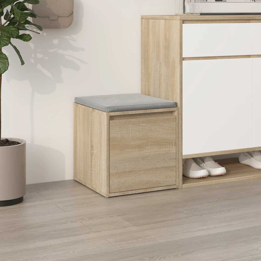 vidaXL Box Drawer | Sonoma Oak | Engineered Wood | 40.5 cm x 40 cm x 40 cm