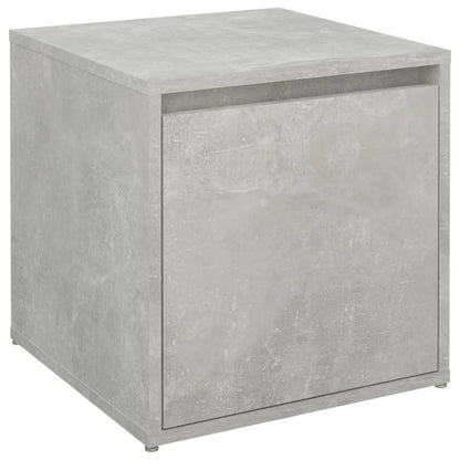 vidaXL Box Drawer | Concrete grey | Engineered wood | 40.5x40x40 cm | Box Drawer