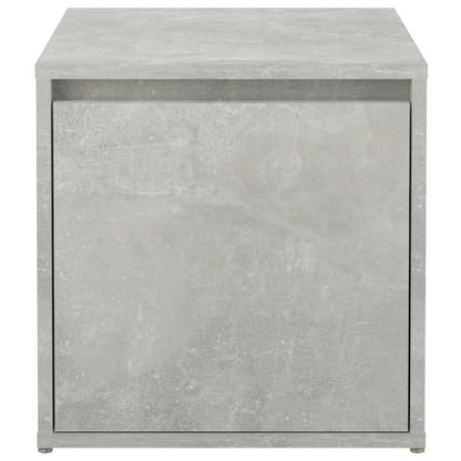 vidaXL Box Drawer | Concrete grey | Engineered wood | 40.5x40x40 cm | Box Drawer