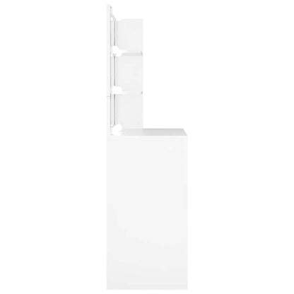 vidaXL Dressing Table | White | Engineered wood, acrylic | Dressing Table