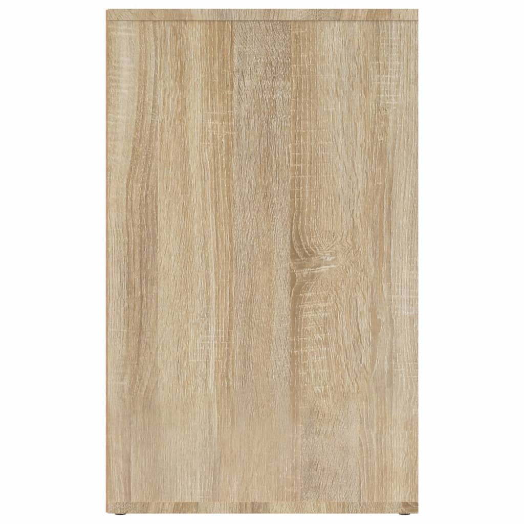vidaXL Dressing Cabinet Sonoma Oak 80x40x65 cm Engineered Wood