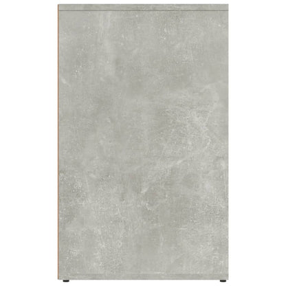 vidaXL Dressing Cabinet Concrete Grey 80x40x65 cm Engineered Wood