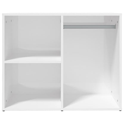 vidaXL Dressing Cabinet | High gloss white | Engineered wood | Medium | Storage