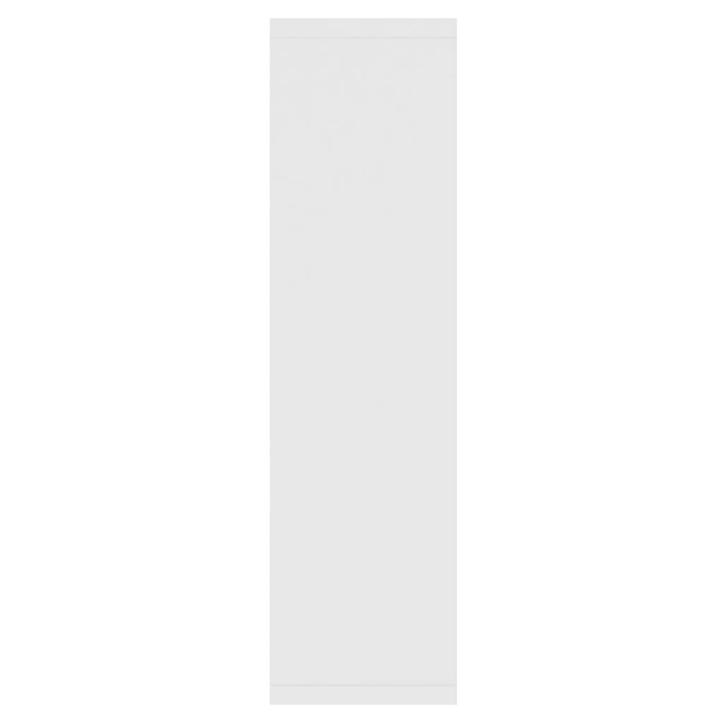 vidaXL Mirror Cabinet with LED White 76x15x55 cm
