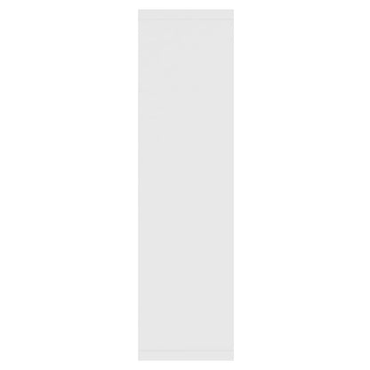 vidaXL Mirror Cabinet with LED White 76x15x55 cm