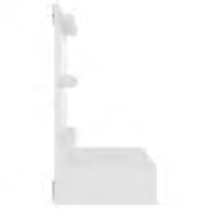 vidaXL Mirror Cabinet with LED White 60x31.5x62 cm