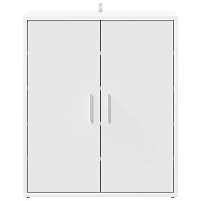vidaXL Shoe Cabinet White 60x35x70 cm Engineered Wood