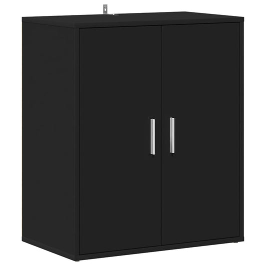 vidaXL Shoe cabinets 60 x 35 x 70 cm Black 5 shelves for shoes