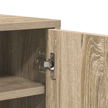 vidaXL Shoe Cabinet | Sonoma oak | Engineered wood | Compact