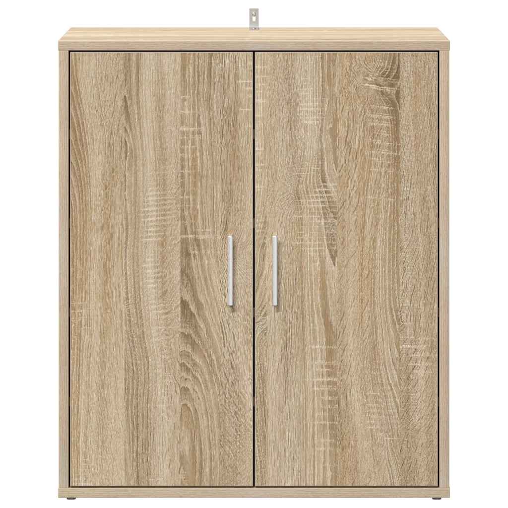 vidaXL Shoe Cabinet | Sonoma oak | Engineered wood | Compact