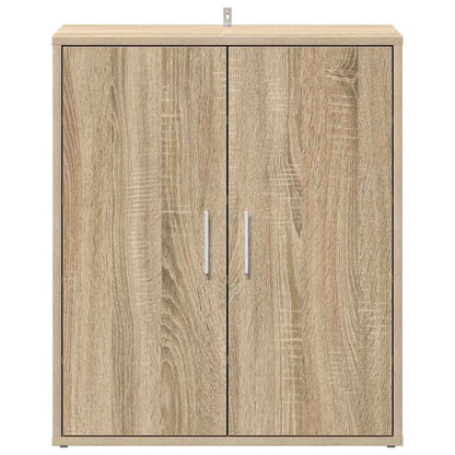 vidaXL Shoe Cabinet Sonoma Oak 60x35x70 cm Engineered Wood