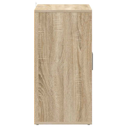 vidaXL Shoe Cabinet | Sonoma oak | Engineered wood | Compact