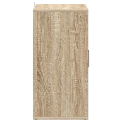 vidaXL Shoe Cabinet Sonoma Oak 60x35x70 cm Engineered Wood