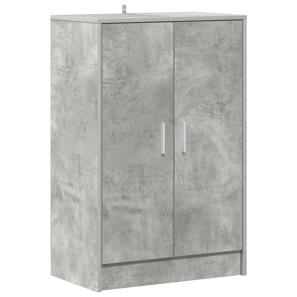 vidaXL Shoe cabinets 60 x 35 x 92 cm Concrete Grey Shoes