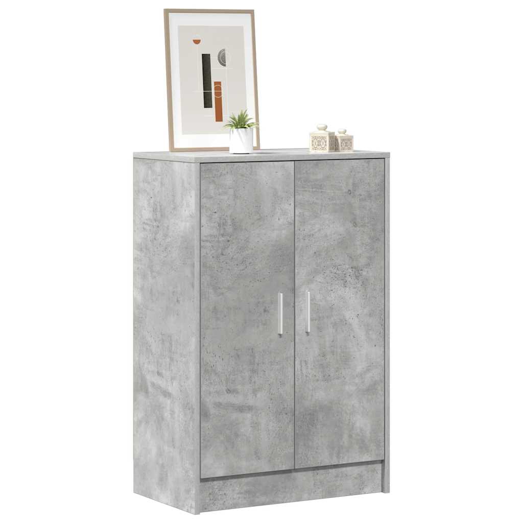 vidaXL Shoe cabinets 60 x 35 x 92 cm Concrete Grey Shoes