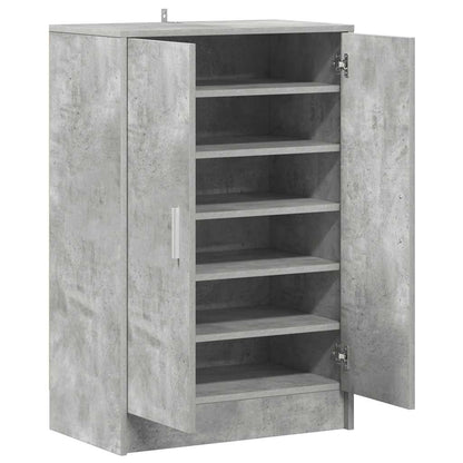 vidaXL Shoe cabinets 60 x 35 x 92 cm Concrete Grey Shoes
