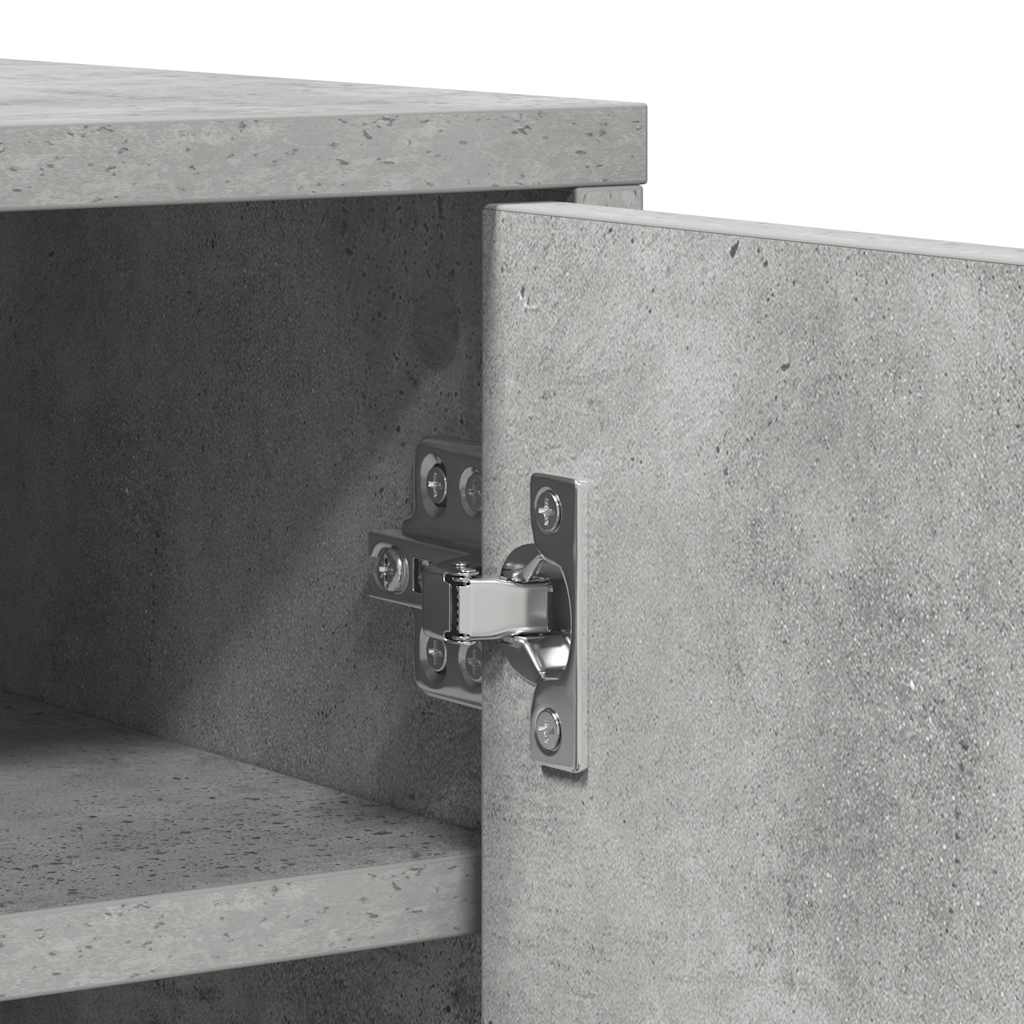 vidaXL Shoe cabinets 60 x 35 x 92 cm Concrete Grey Shoes