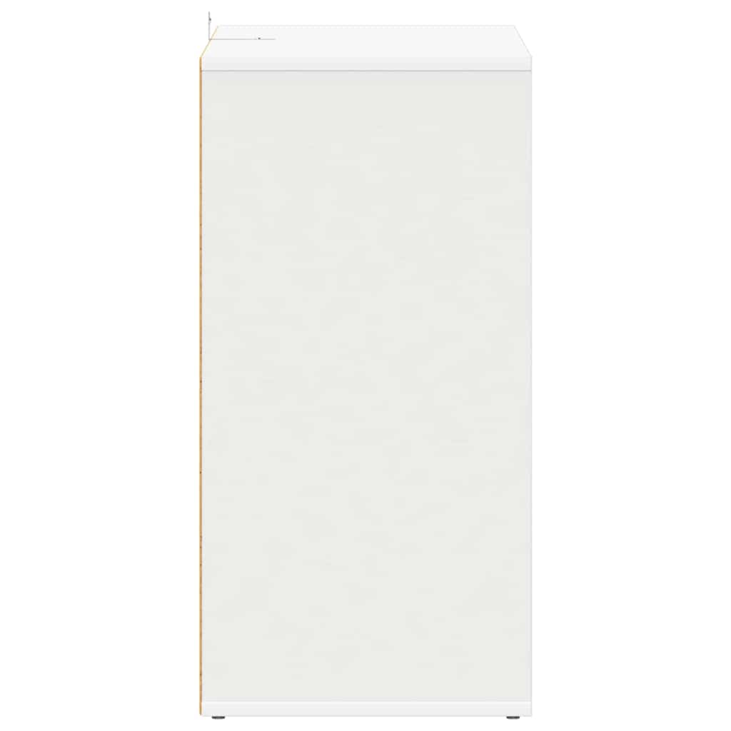 vidaXL Shoe Cabinet White 60x35x70 cm Engineered Wood