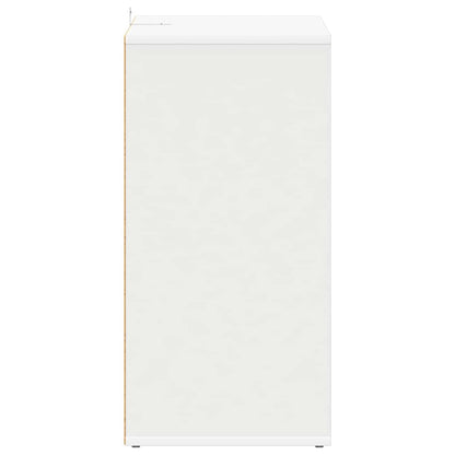 vidaXL Shoe Cabinet White 60x35x70 cm Engineered Wood