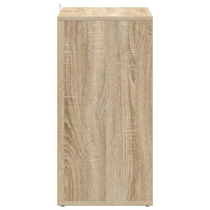 vidaXL Shoe Cabinet Sonoma Oak 60x35x70 cm Engineered Wood