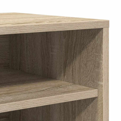vidaXL Shoe Cabinet Sonoma Oak 60x35x70 cm Engineered Wood