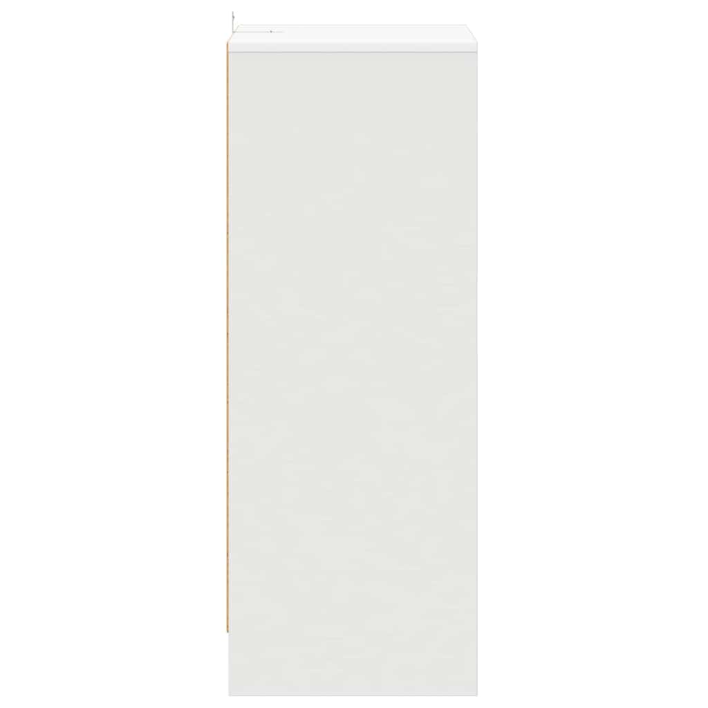vidaXL Shoe Cabinet White 60x35x92 cm Engineered Wood