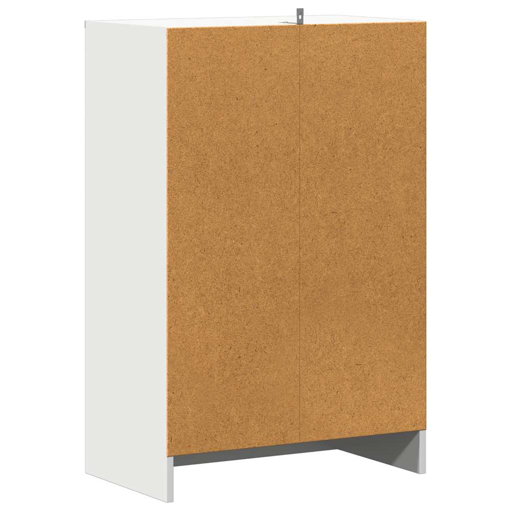 vidaXL Shoe Cabinet White 60x35x92 cm Engineered Wood