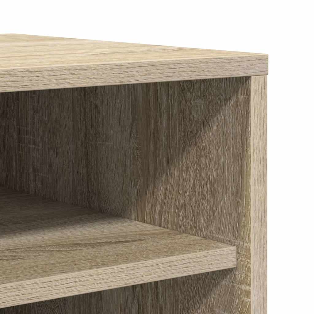 vidaXL Shoe cabinets 60 x 35 x 92 cm Sonoma Oak 7 Shelves