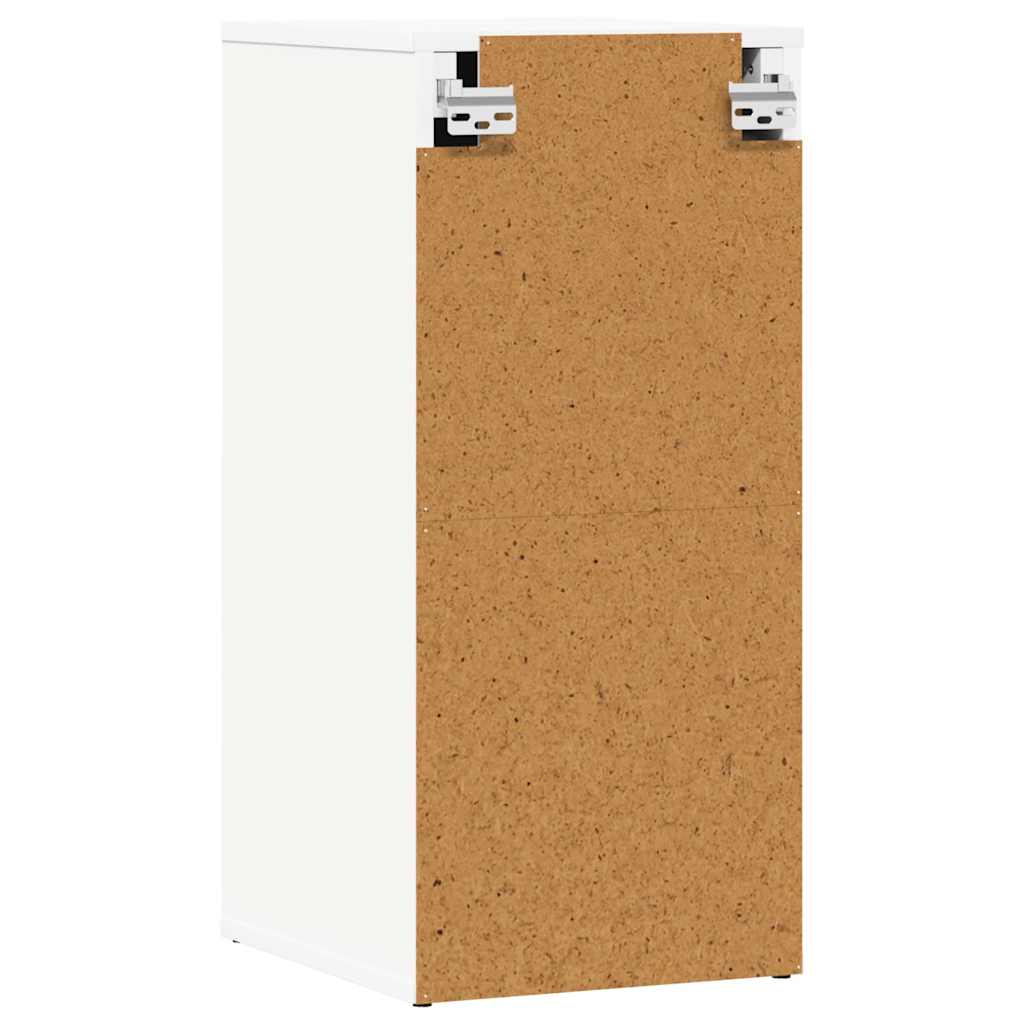 vidaXL Shoe Cabinets 2 pcs White 32x35x70 cm Engineered Wood