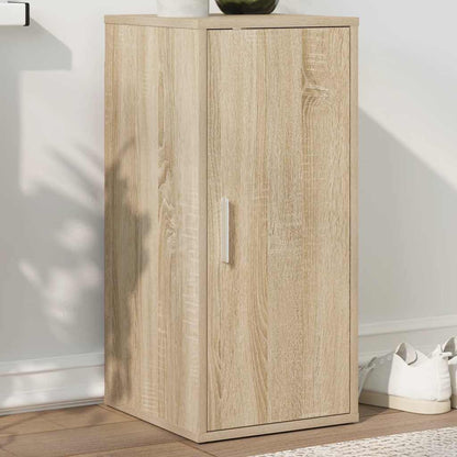 vidaXL Shoe Cabinet Sonoma Oak 32x35x70 cm Engineered Wood