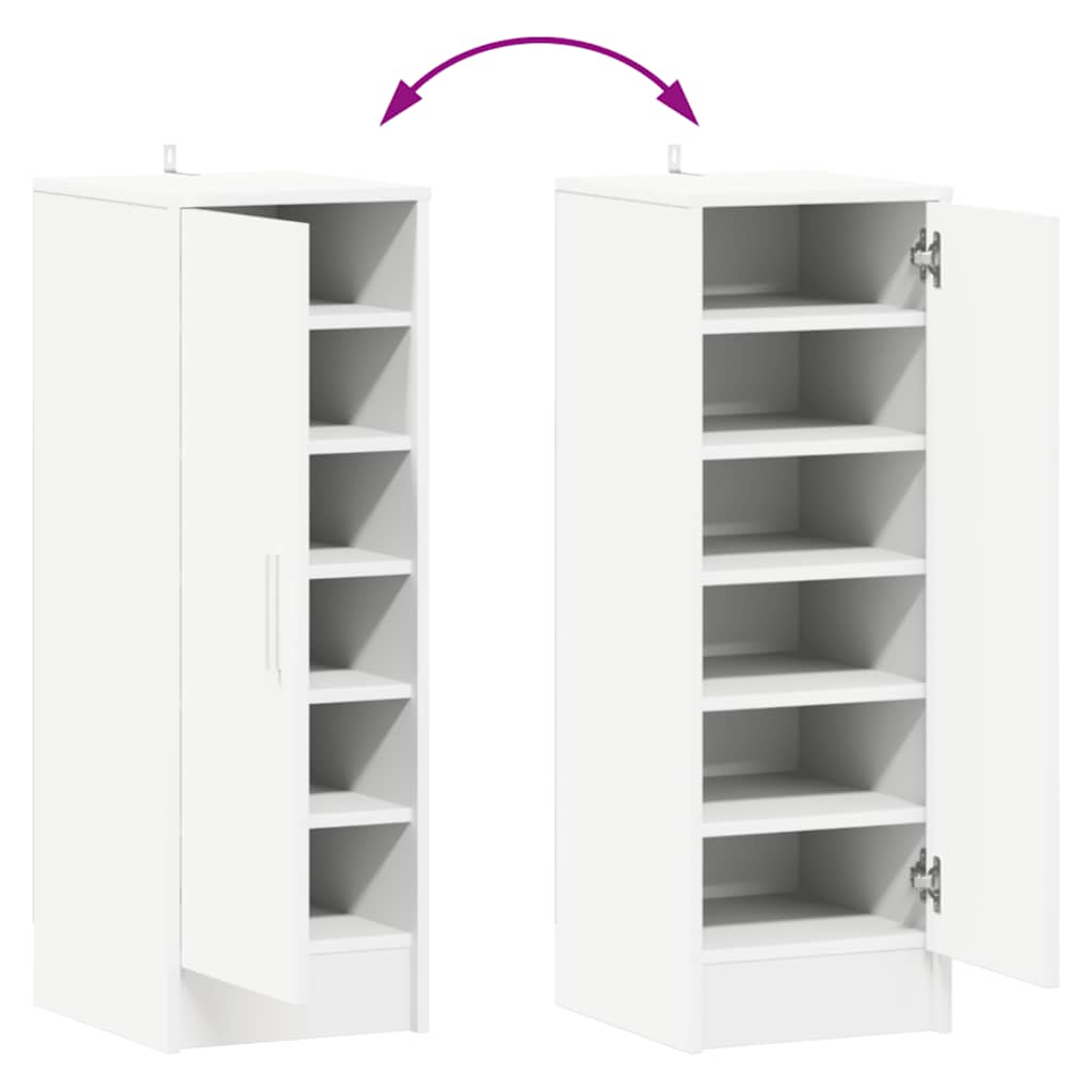 vidaXL Shoe cabinets 32 x 35 x 92 cm White