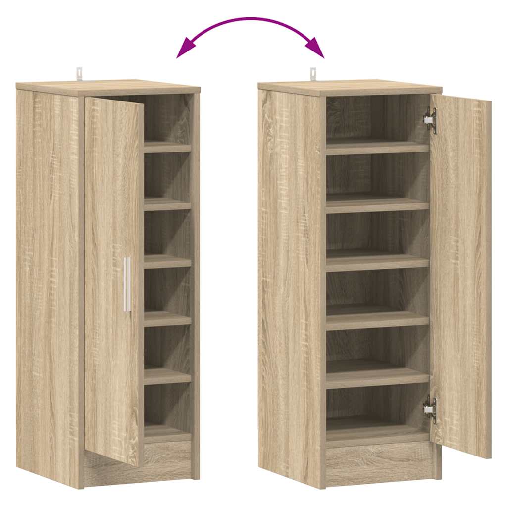 vidaXL Shoe cabinets 32 x 35 x 92 cm Sonoma Oak