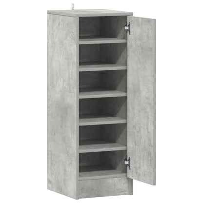 vidaXL Shoe cabinets 32 x 35 x 92 cm Concrete Grey 6 pairs of shoes