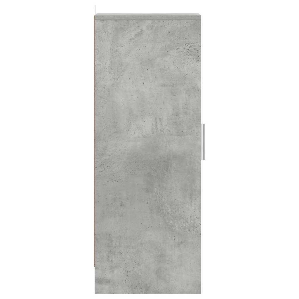 vidaXL Shoe cabinets 32 x 35 x 92 cm Concrete Grey 6 pairs of shoes