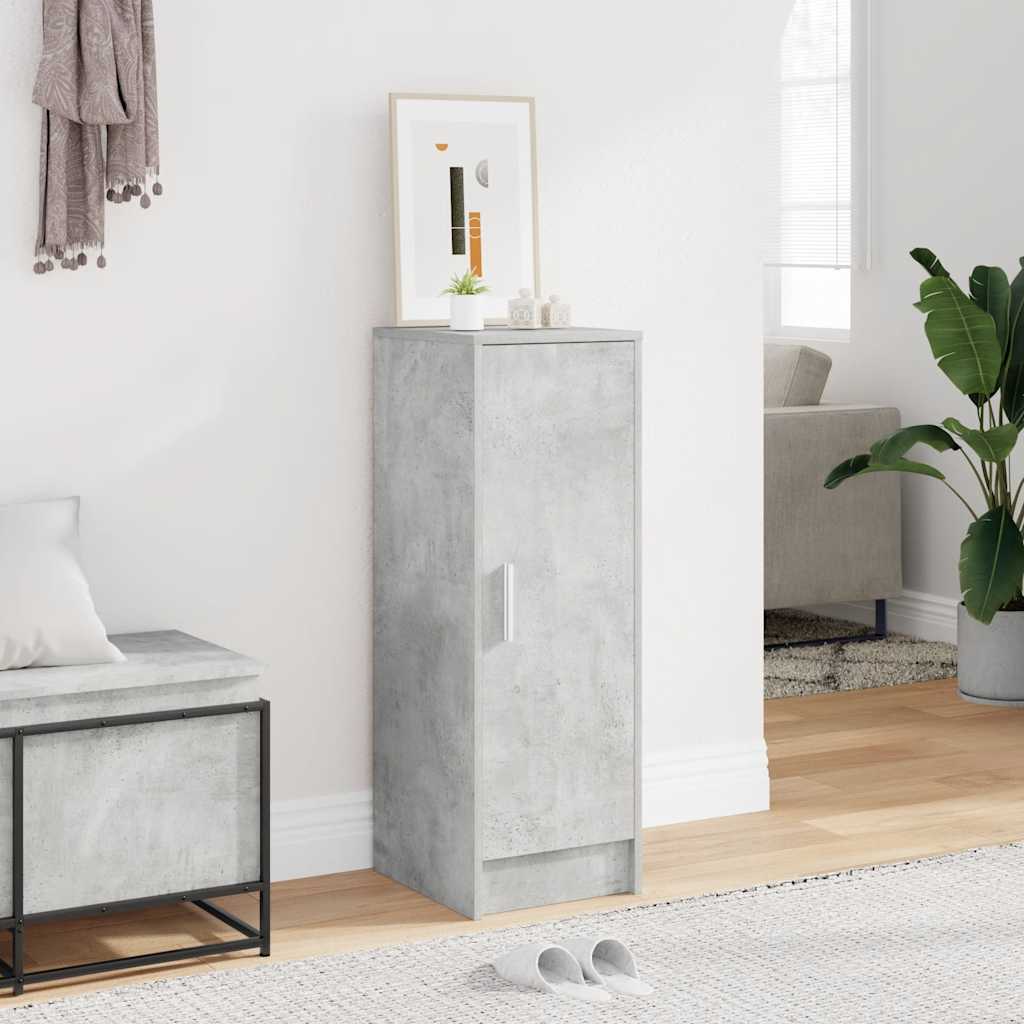 vidaXL Shoe cabinets 32 x 35 x 92 cm Concrete Grey 6 pairs of shoes
