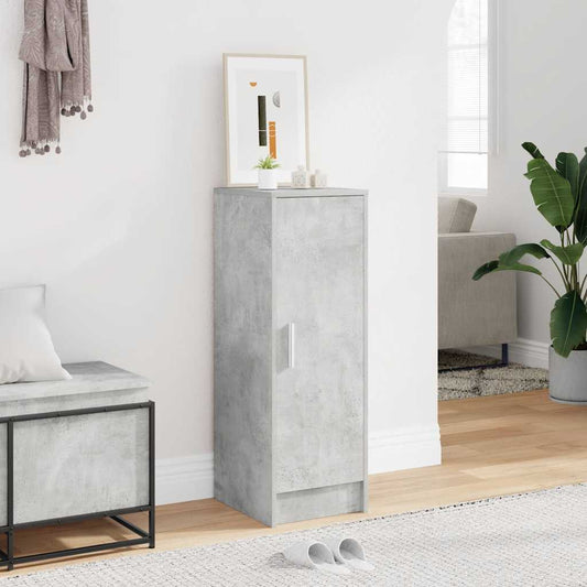 vidaXL Shoe cabinets 32 x 35 x 92 cm Concrete Grey 6 pairs of shoes
