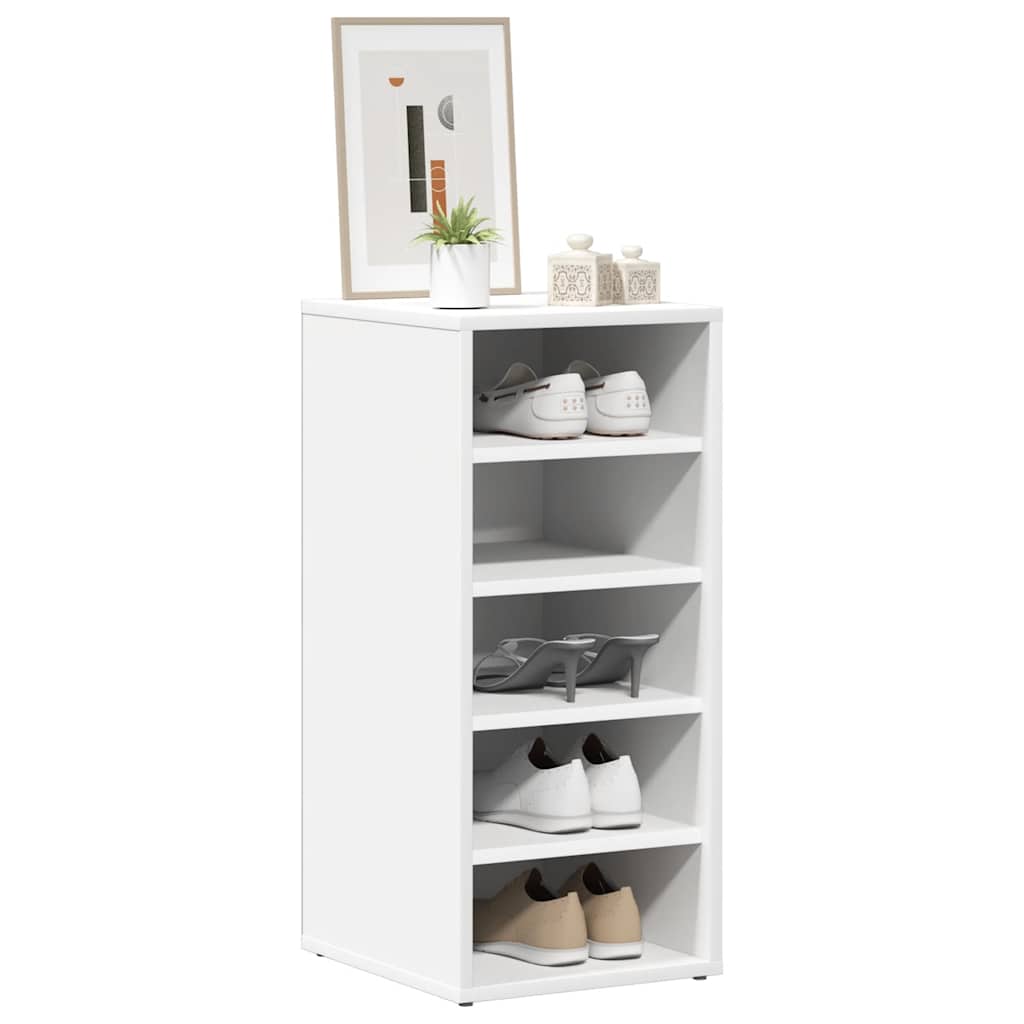vidaXL Shoe cabinets 31.5 x 35 x 70 cm White 5 pairs of shoes